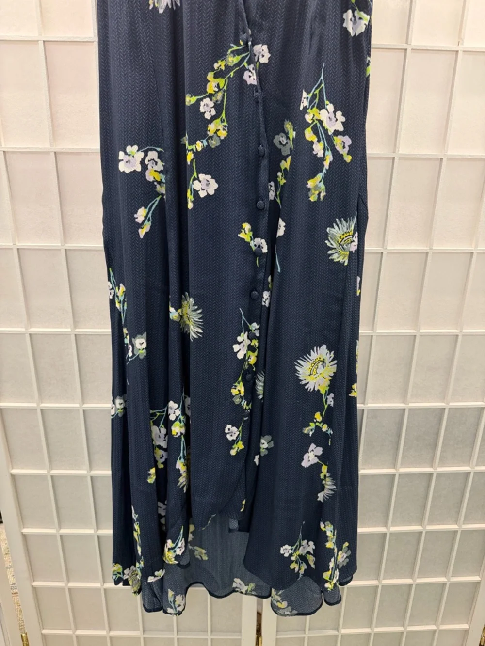 Free People Lost In You Midi Floral Dress